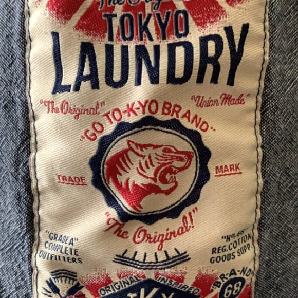 Tokyo Laundry Button Collared Shirt- Men's XXL- Black Plaid Long Sleeve- Cotton - Picture 2 of 2